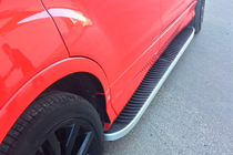 Ford Kuga/Escape 2013–2019 Bočné prahy Tayga Grey (2 ks, hliník) fotografia 6