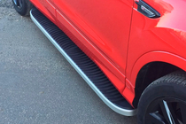 Ford Kuga/Escape 2013–2019 Bočné prahy Tayga Grey (2 ks, hliník) fotografia 7