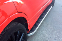 Ford Kuga/Escape 2013–2019 Bočné prahy Tayga Grey (2 ks, hliník) fotografia 8