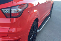 Ford Kuga/Escape 2013–2019 Bočné prahy Tayga Grey (2 ks, hliník) fotografia 12