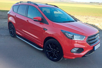 Ford Kuga/Escape 2013–2019 Bočné prahy Tayga Grey (2 ks, hliník) fotografia 2