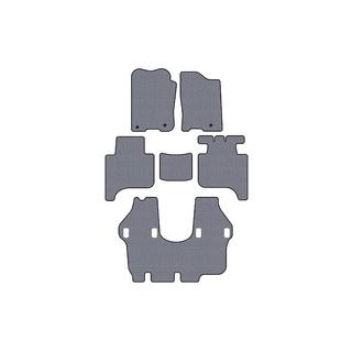 Gumené rohože Carsuit (3 rady, 2004-2008, sivé) Infiniti QX56 2004–2010 fotografia 1