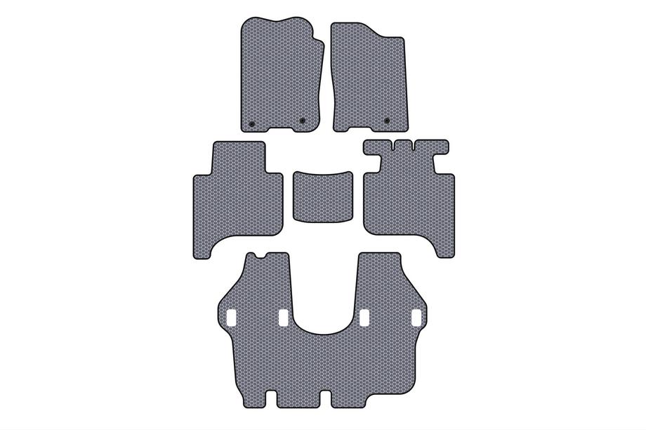Infiniti QX56 2004–2010 Gumené rohože Carsuit (3 rady, 2004-2008, sivé) Image