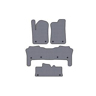 Gumové rohože Carsuit (3 rady, sivé) Infiniti QX56 2010–2013 fotografia 1