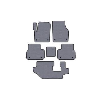 Gumové rohože do interiéru Carsuit (2014-2019, 3 rady, sivé) Land Rover Discovery Sport 2014– fotografia 1