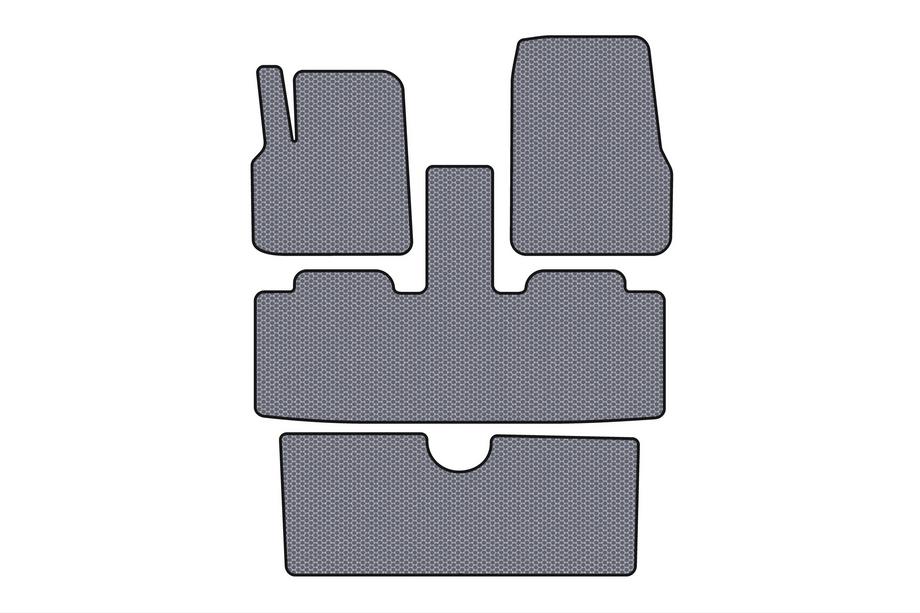 Renault Espace 2002–2014 Gumené koberce Carsuit (3 rady, 7-miestne, sivé) Image