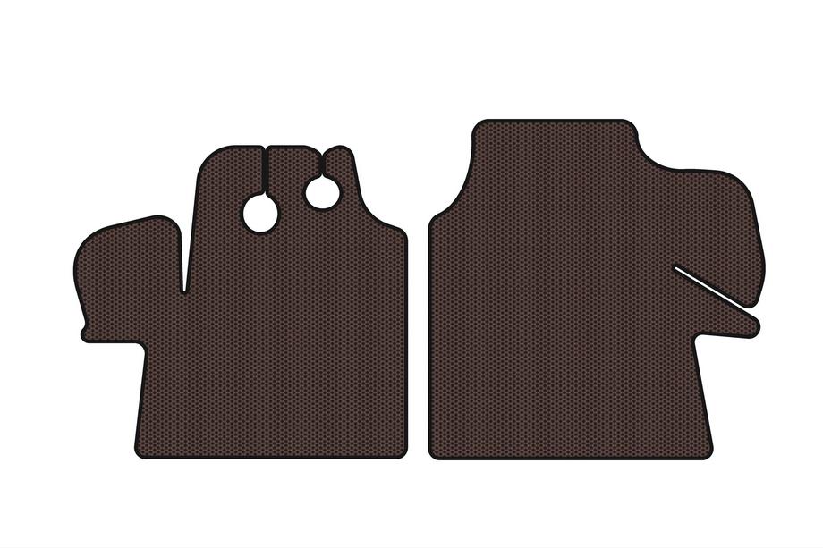 Fiat Ducato 1995–2006 Gumené koberce Carsuit (2002-2006, hnedé) Image