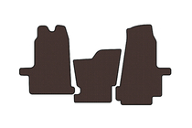 Ford Transit 2000–2014 Gumové rohože do interiéru Carsuit (2000-2006, automatická prevodovka, hnedé) fotografia 1