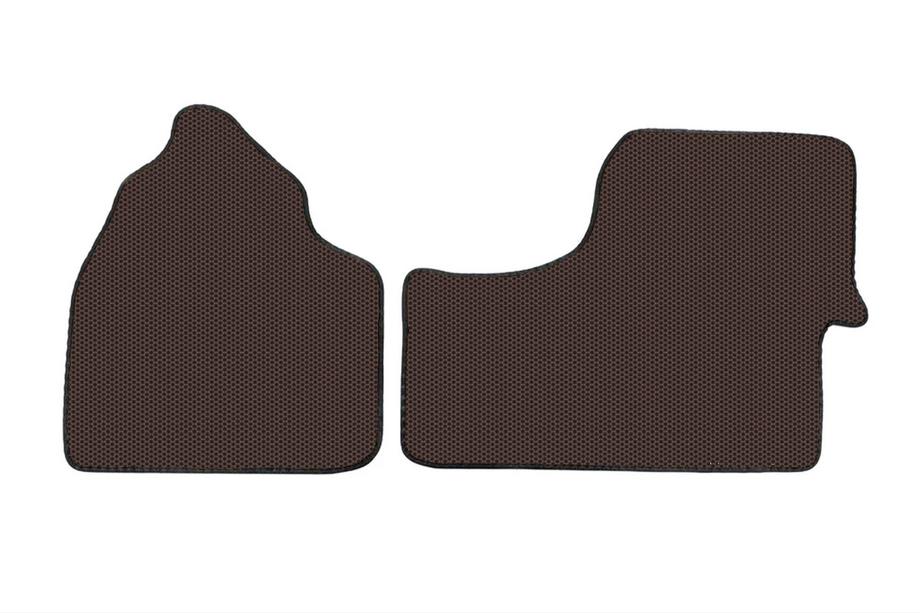 Volkswagen Crafter 2006–2016 Gumené koberce do interiéru Carsuit V2 (Hnedé) Image