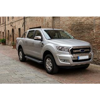 Bočné nášľapy Allmond Black (2 ks, hliník) Ford Ranger 2011–2022 fotografia 1