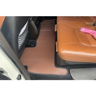 Gumové rohože Carsuit (2007-2012, hnedá) Toyota Land Cruiser 200 2007–2021 fotografia 3