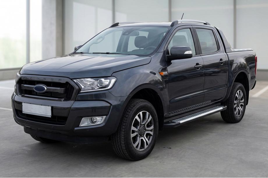 Ford Ranger 2011–2022 Bočné prahy Line (2 ks, hliník) Image
