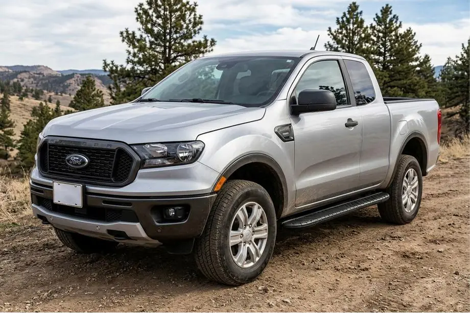 Ford Ranger 2011–2022 Bočné nášľapy Bosphorus Black (2 ks, hliník) Image