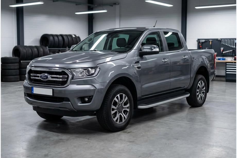 Ford Ranger 2011–2022 Bočné nášľapy Tayga Grey (2 ks, hliník) Image