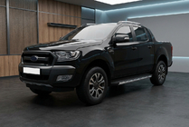 Ford Ranger 2011–2022 Bočné nášľapy Fullmond (2 ks, hliník) fotografia 1