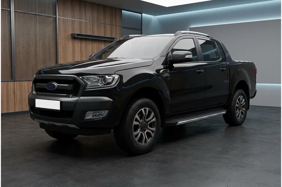 Ford Ranger 2011–2022 Bočné nášľapy Fullmond (2 ks, hliník) Image