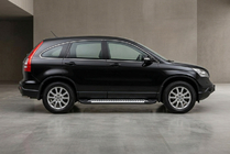 Honda CRV 2007–2011 Bočné prahy Line (2 ks, hliník) fotografia 1