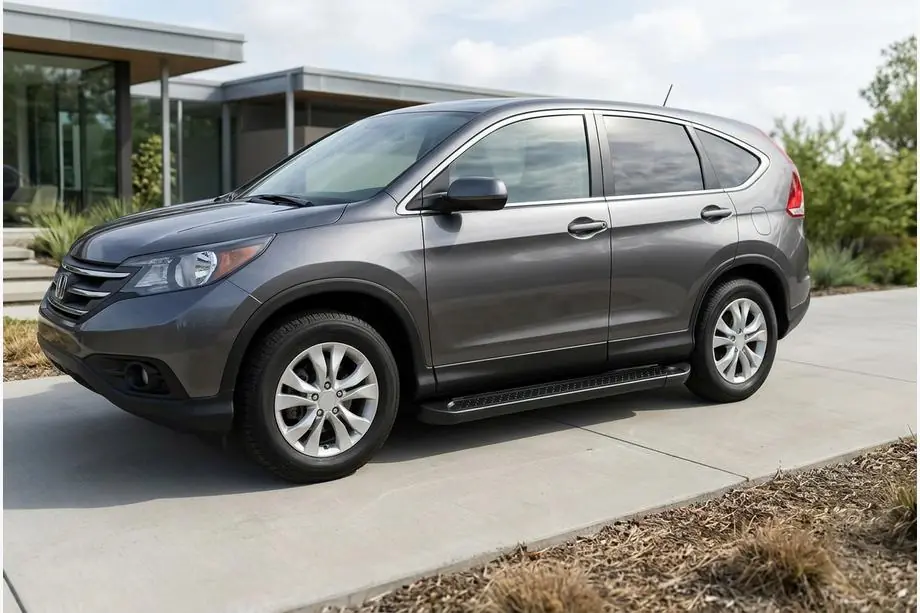 Honda CRV 2012–2016 Bočné nášľapy Allmond Black (2 ks, hliník) Image
