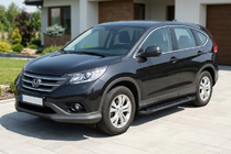 Honda CRV 2012–2016 Bočné nášľapy RedLine Black (2 ks, hliník) fotografia 1