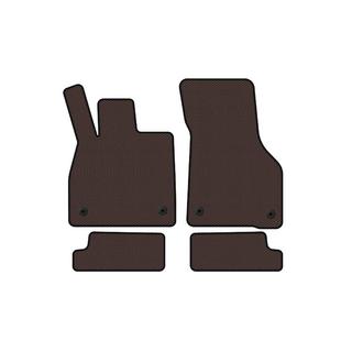 Gumové rohože do interiéru Carsuit (Coupé, hnedé) Audi TT 2014–2023 fotografia 1