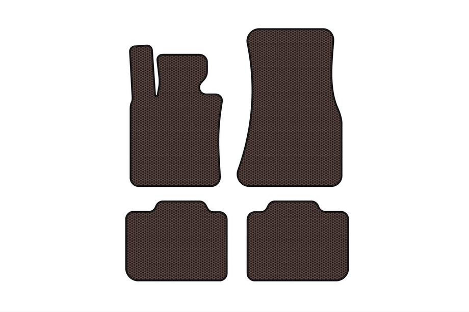 BMW 6. rad G32 2017– Gumové koberce Carsuit (Hnedé) Image
