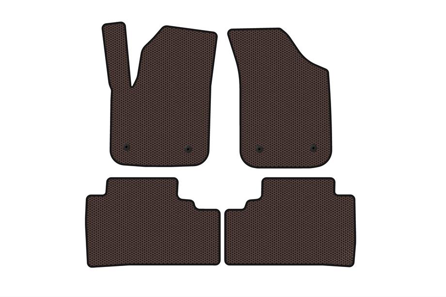 Buick Envision 2014–2020 Gumové koberce Carsuit (Hnedé) Image