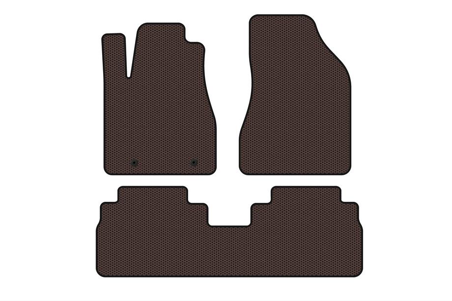 BYD S6 2010–2016 Gumové koberce Carsuit (Hnedé) Image