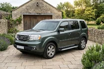 Honda Pilot 2008–2015 Bočné nášľapy Sunrise (2 ks, hliník) fotografia 1