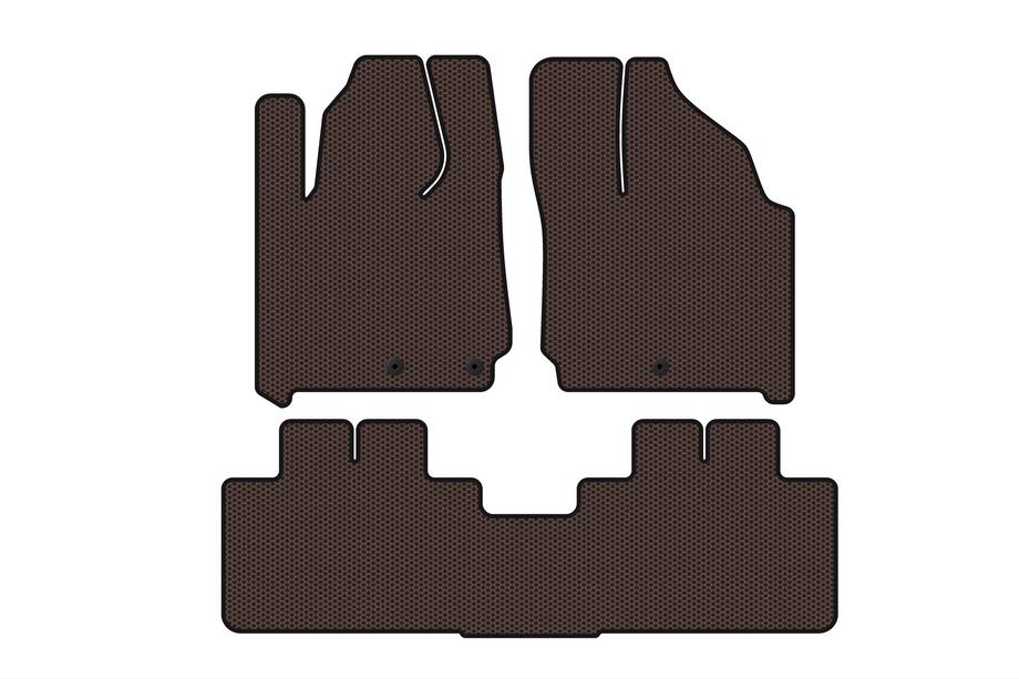 Cadillac SRX 2010–2016 Gumové rohože Carsuit (hnedé) Image