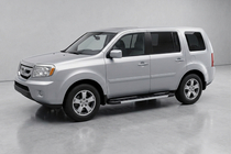 Honda Pilot 2008–2015 Bočné nášľapy RedLine V1 (2 ks, hliník) fotografia 1