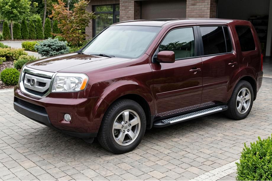Honda Pilot 2008–2015 Bočné prahy Line (2 ks, hliník) Image