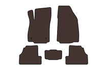Chevrolet Trax 2012–2023 Gumové rohože do interiéru Carsuit (2012-2019, hnedé) fotografia 1