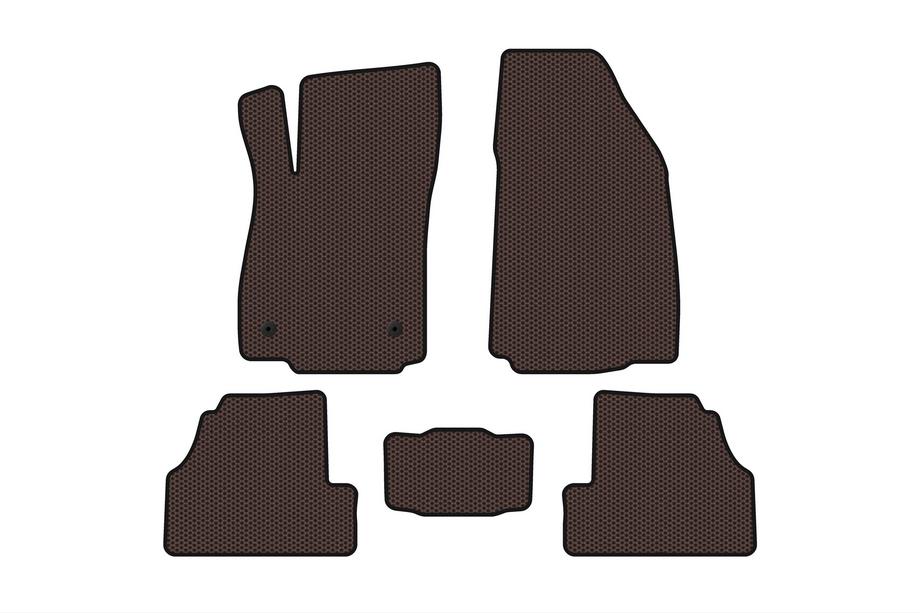 Chevrolet Trax 2012–2023 Gumové rohože do interiéru Carsuit (2012-2019, hnedé) Image