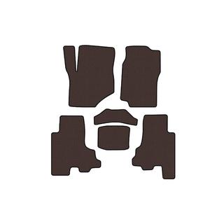 Gumové koberce Carsuit (Hnedé) Chevrolet Trailblazer 2002–2012 fotografia 1