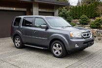 Honda Pilot 2008–2015 Bočné nášľapy Duru (2 ks, hliník) fotografia 2