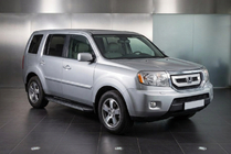 Honda Pilot 2008–2015 Bočné nášľapy Duru (2 ks, hliník) fotografia 1