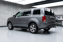 Honda Pilot 2008–2015 Bočné nášľapy Bosphorus Black (2 ks, hliník) fotografia 1
