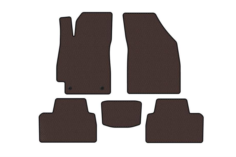 Daewoo Nubira 1997–1999 Gumené rohože do auta Carsuit (SD, hnedé) Image