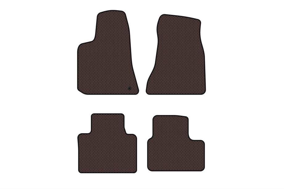 Dodge Charger 2005–2010 Carsuit gumové rohože (2005-2010, hnedé) Image