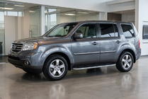 Honda Pilot 2008–2015 Bočné nášľapy Tayga Grey (2 ks, hliník) fotografia 1