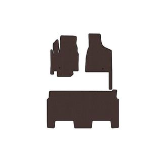 Gumené rohože Carsuit (2008-2020, 2 rady, 8-miestna verzia/výbava SXT, hnedé) Dodge Grand Caravan V 2008–2020 fotografia 1