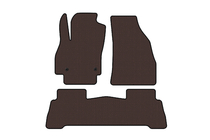 Fiat Fiorino/Qubo 2008–2024 Gumové koberce do interiéru Carsuit (pre Fiorino, hnedé) fotografia 1