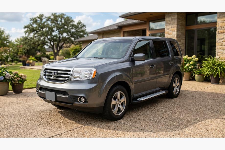 Honda Pilot 2008–2015 Bočné nášľapy Allmond Grey (2 ks, hliník) Image