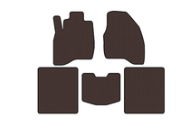 Ford Explorer 2011–2019 Gumené rohože do interiéru Carsuit (2015-2019, 5-miestne, hnedé) fotografia 1