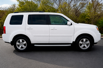 Honda Pilot 2008–2015 Bočné nášľapy Fullmond (2 ks, hliník) fotografia 3