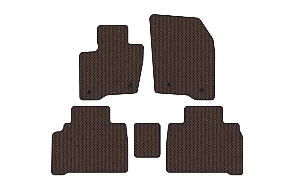 Ford Galaxy 2015– Gumové rohože Carsuit (HB, hnedé) Image