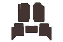 Ford Ranger 2011–2022 Gumové koberce Carsuit (Hnedé) fotografia 1