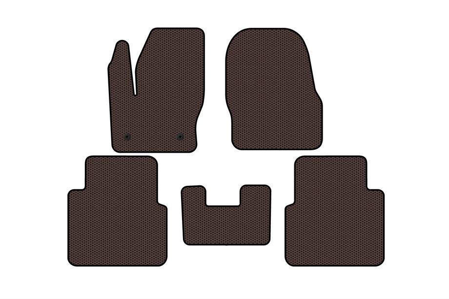 Ford Connect 2014–2021 Gumové koberce Carsuit (Hnedé) Image