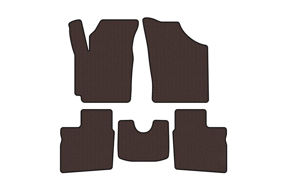 Geely CK-1 2005–2008 Gumové rohože Carsuit (2005-2009, SD, hnedá) Image