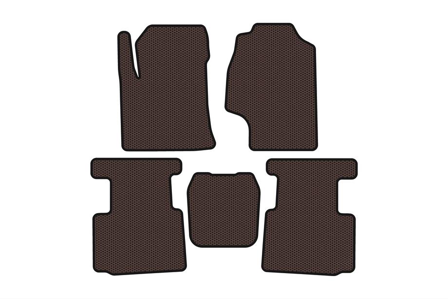GreatWall Haval H2 2014–2021 Gumové koberce Carsuit (Hnedé) Image
